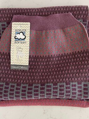 Crescent Sock Co. World's Softest Weekend Collection Knit Gallery Scarf Multi OS